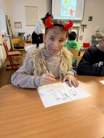 Mikulášské soutěžení 1.stupeň