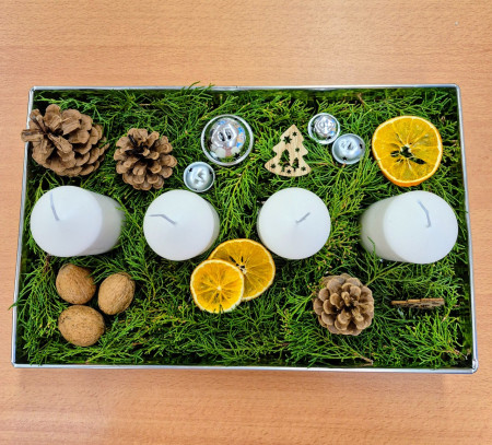 Tvorba adventního svícnu