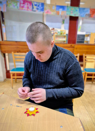 Vánoční tvoření knihovna Bolevec