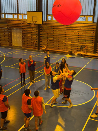 Hodina TV na fakultě pedagogické